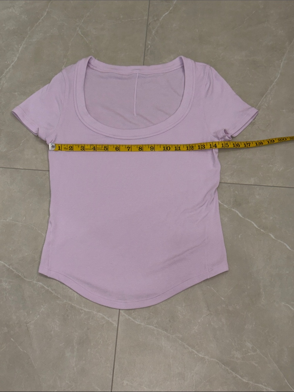 lululemon athletica Hold Tight Scoop Neck Short Sleeve Top - pink organza - Picture 3 of 5